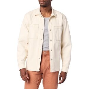 Levi Strauss Signature Men's Utility Shirt Jacket Cream